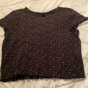 floral baby tee